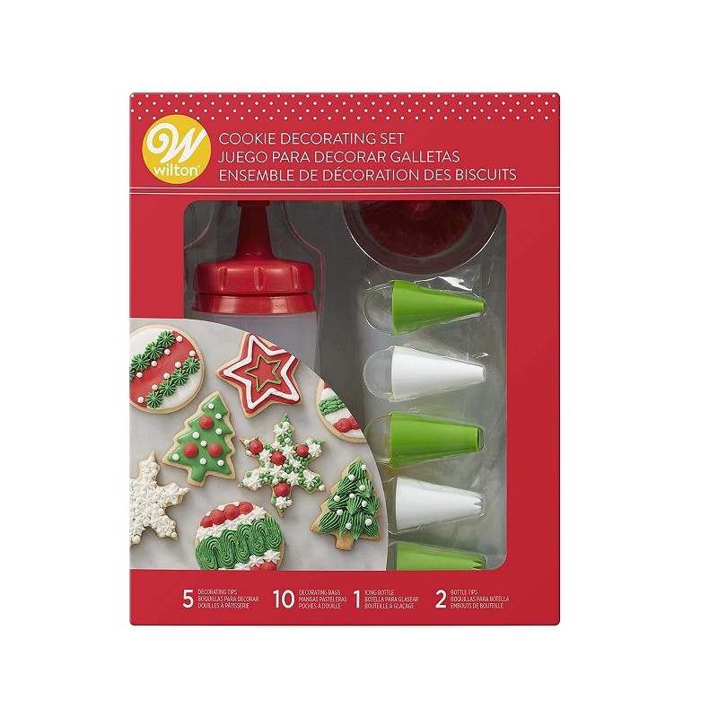 Wilton Christmas Cookie Decorating Set, 18 pcs