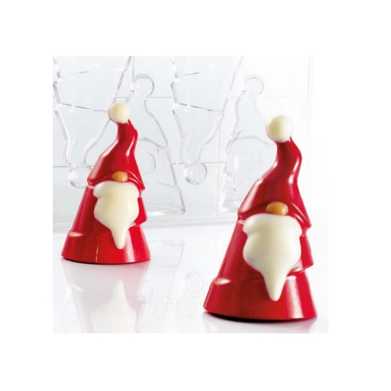 Martellato Santa Claus Chocolate Polycarbonate Mould