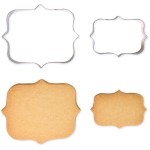 PME Cookie and Cake Plaque Style 1 Cookie Cutter Set, 2 pcs