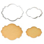 PME Cookie and Cake Plaque Style 4 Cookie Cutter Set, 2 pcs