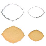 PME Cookie and Cake Plaque Style 6 Cookie Cutter Set, 2 pcs