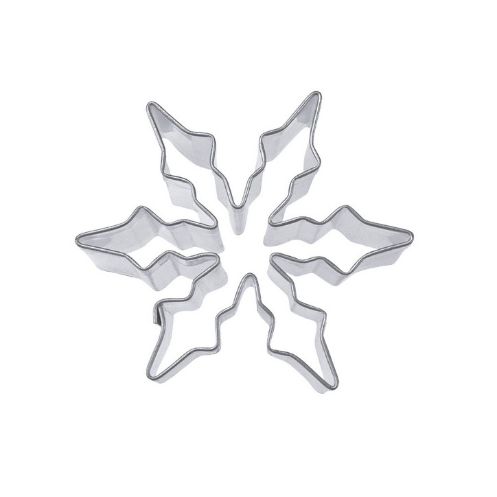 Städter Ice Crystal Snowflake Cookie Cutter, 6.5cm