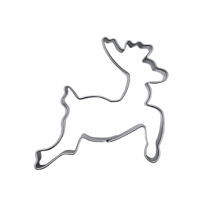 Städter Leaping Reindeer Cookie Cutter, 6cm Städter Leaping Reindeer Cookie Cutter, 6cm