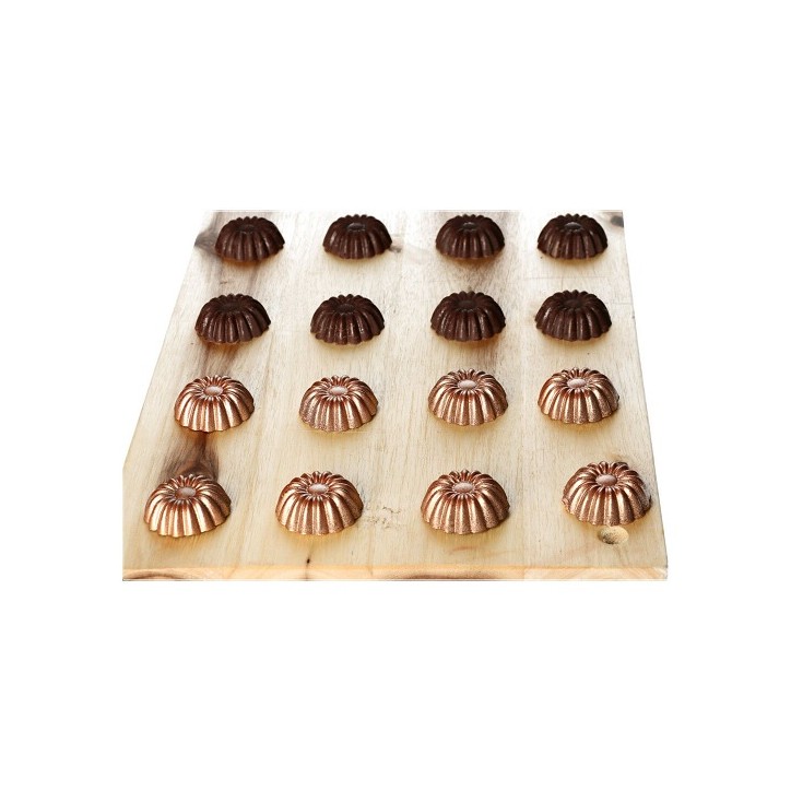 FunCakes Chocolate Mould Swirls for 18 Chocolates