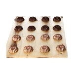 FunCakes Chocolate Mould - Swirl, 18pcs