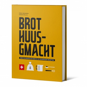 Brot Huusgmacht Backbuch von Heddie Nieuwska und Dorian Rollin (German)