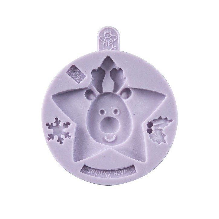 Karen Davies Rentier Sugarcraft Mould Silikonform 9cm Karen Davies Rentier Sugarcraft Mould Silikonform 9cm