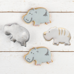 Zenker Hippo Cookie Cutter, 8.5 x 5.5 cm