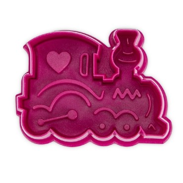 Cookie Cutter Embossed 3D Locomotive