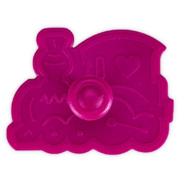 Cookie Cutter Embossed 3D Locomotive