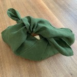 Bakeria Linen bread bento bag FORESTGREEN, 1 pcs