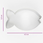 Fish Cookie Cutter, 4.5x3.5cm