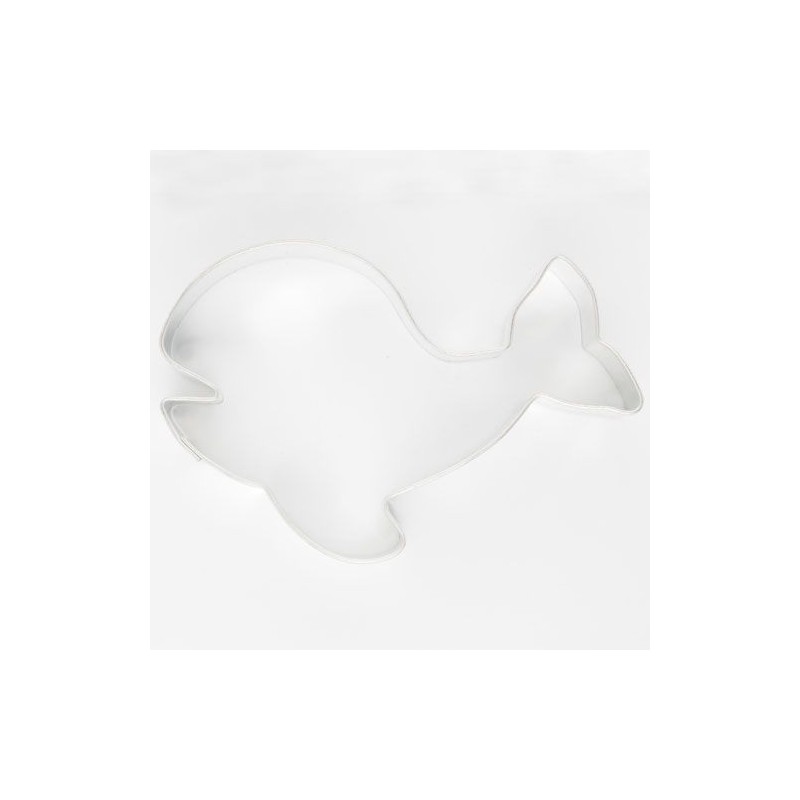 Happy Whale Cookie Cutter, 7.5x5.5cm