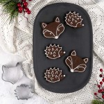 Dr. Oetker Hedgehog & Fox Cookie Cutter Set, 2 pcs