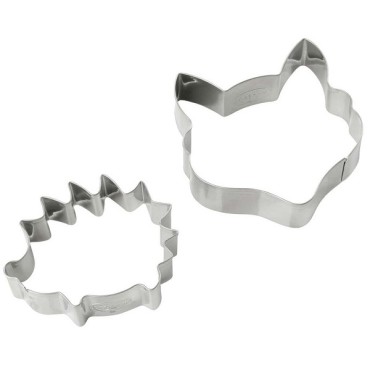 Animal Cookie Cutter Set Hedgehog & Fox