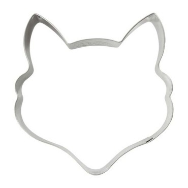 Animal Cookie Cutter Set Hedgehog & Fox