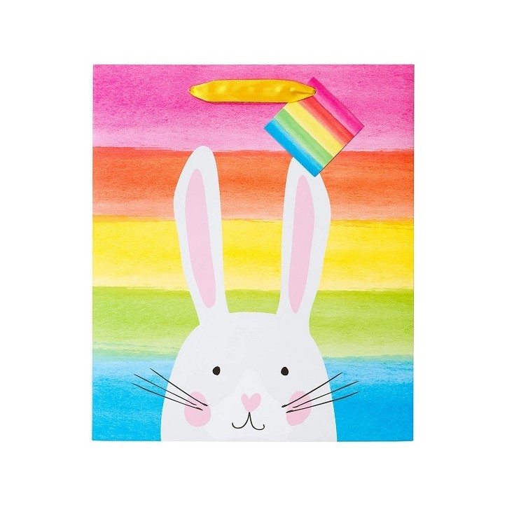 Talking Tables Hop Over The Rainbow Bunny Gift Bag | Easter Gift Bag