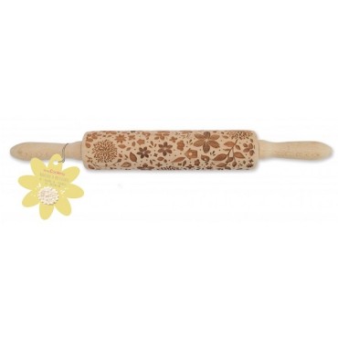 Embossed Rolling Pin Nature from Scrapcooking