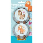 Decocino Sweet Pony Cupcake Cases, 50 pcs