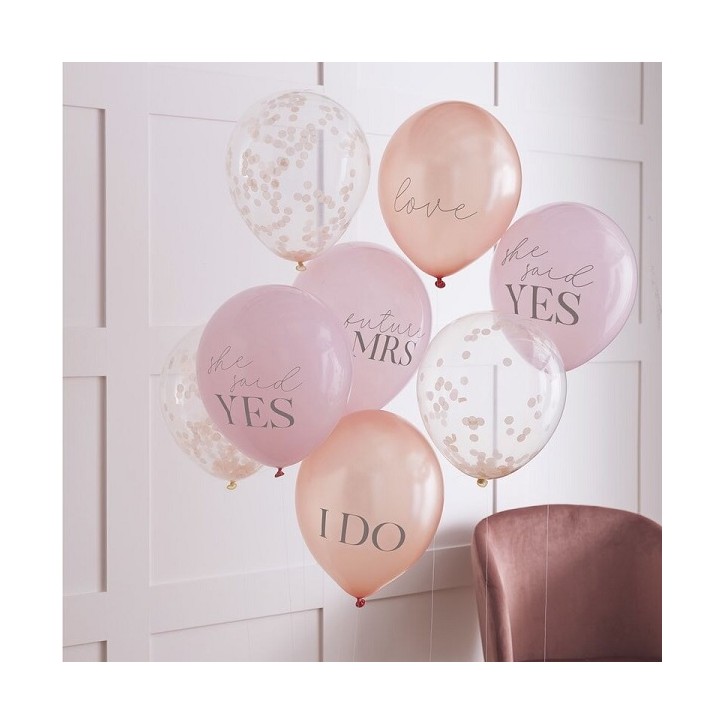 Ginger Ray Polterabend Ballon Bundle 8 Stück
