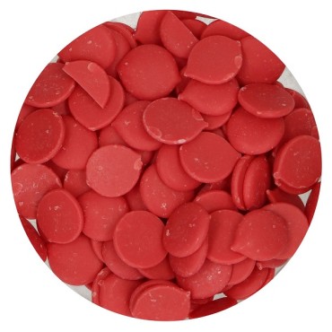 Red Cakepop Melts - FunCakes Deco Melts 8720143515415
