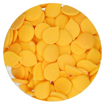 Yellow Candy Melts Coating - FunCakes Deco Melts Yellow 250g