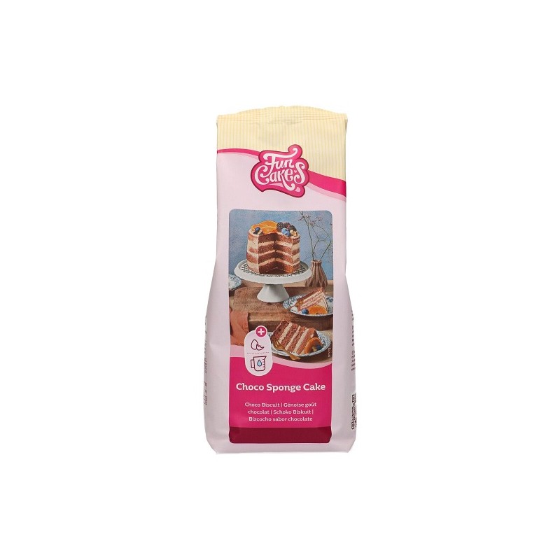 FunCakes Choco Biskuit Backmischung, 1kg