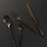 Bahne Cutlery Set Black Matt Stainless Steel, 16pcs