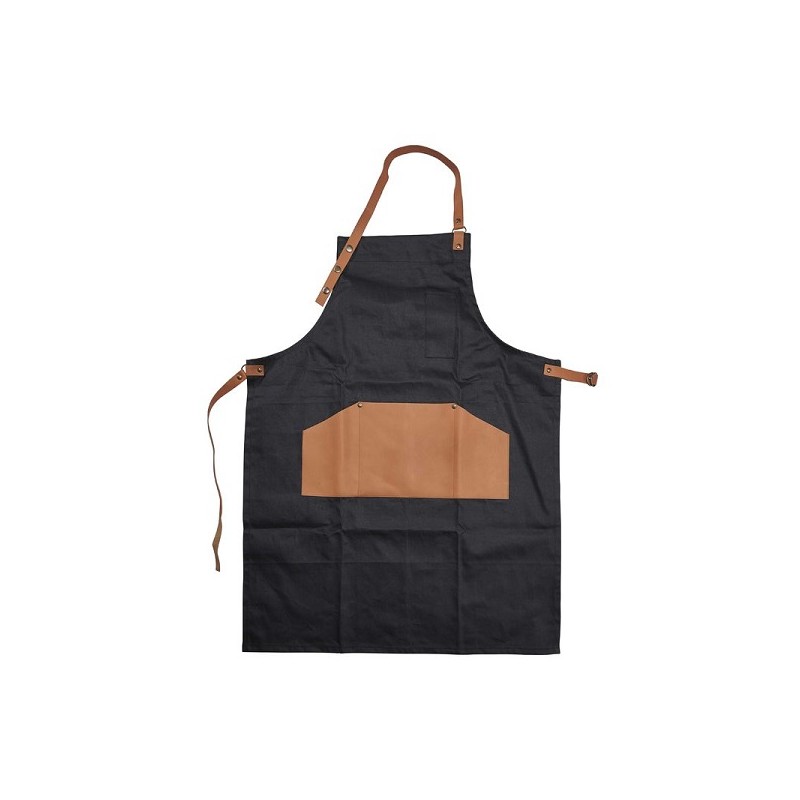 GORM'S Apron with Leather detail