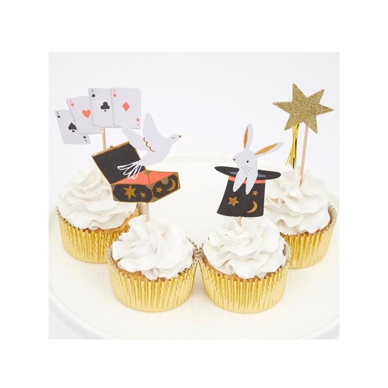 Meri Meri Magic Cupcake Deko Set 48-teilig