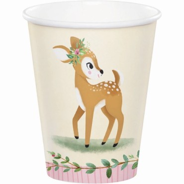 Drinkingcups Deer Little One, 8 pcs