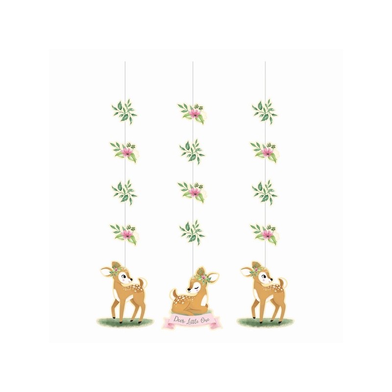 Anniversary House Deer Little One - Hanging Decoration, 3 pcs