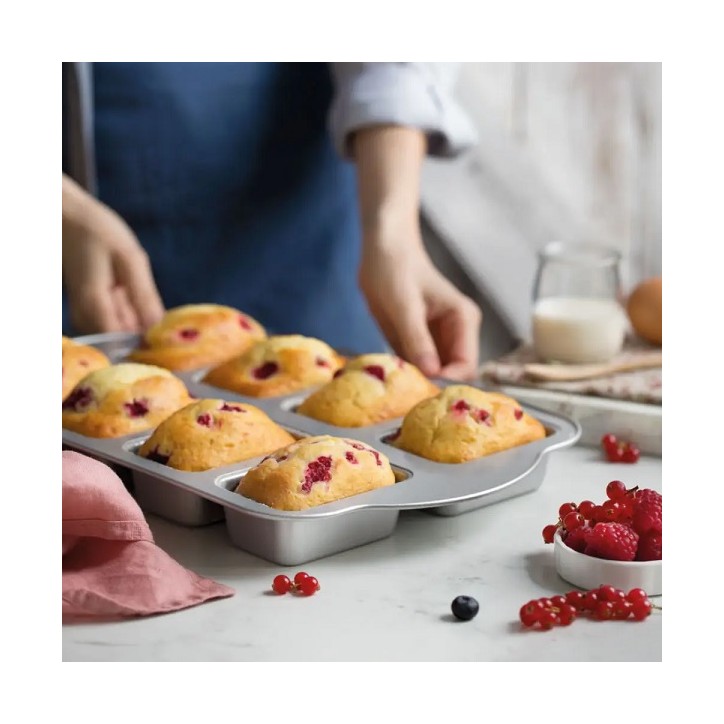 Decora Mini Cake Pan for 8 Mini Loaf Cakes Decora Mini Cake Pan for 8 Mini Loaf Cakes