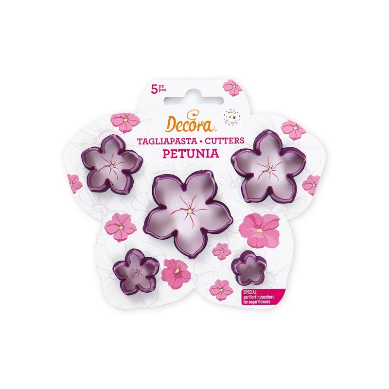 Decora Petunia Cutter Set, 5 pcs