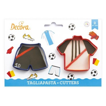 Decora Soccer Shirt & Pants Cookie Cutter Set, 2 pcs