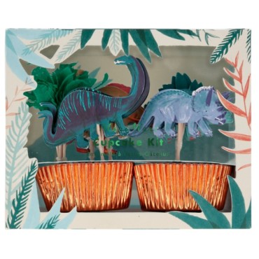 Dinosaur Kingdom Cupcake Kit MeriMeri