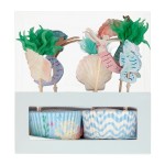 Meri Meri Mermaid Party Cupcake Kit 48-pcs