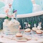 Meri Meri Meerjungfrau Party Cupcake Deko Set