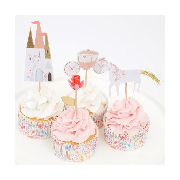 Meri Meri Magical Princess Party Cupcake Deko Set 48-teilig Meri Meri Magical Princess Party Cupcake Deko Set 48-teilig