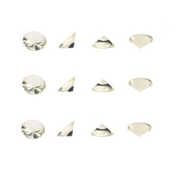 Essbare Isomalt Diamanten Weiss 16 Stück