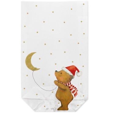 Litle Bear Gift Bag, 11.5cm x 19cm