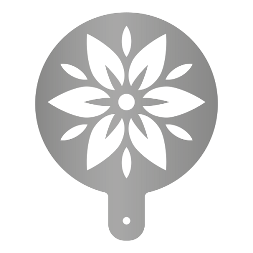 Bread Stencil Flower, 162x203mm Bread Stencil Flower, 162x203mm
