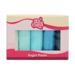 FunCakes Rollfondant Multipack Blue Ombre Mix, 5x100g