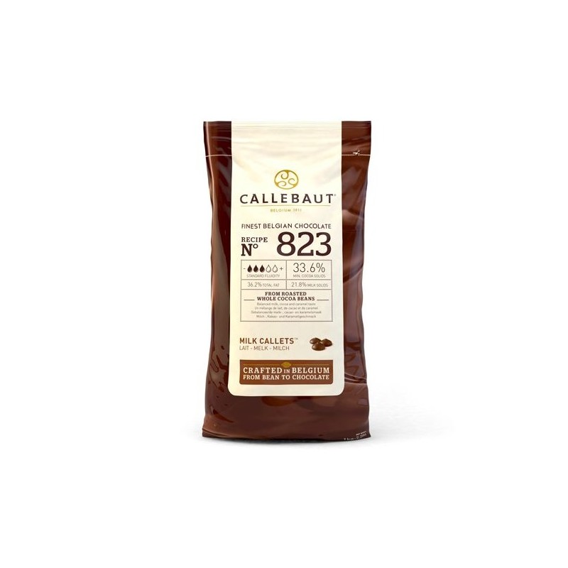 Callebaut 823 Chocolate Callets Milch, 1kg