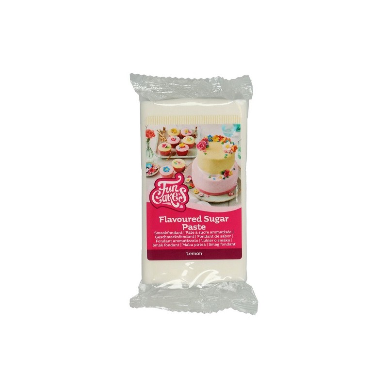 FunCakes Rollfondant Lemon - Weiss, 250g