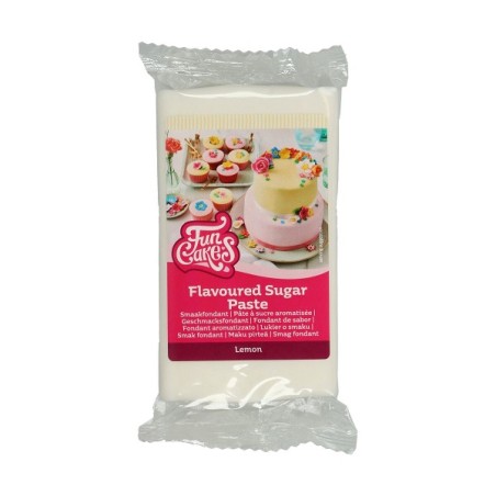 FunCakes Lemon Flavoured Sugar Paste 250g - F20420