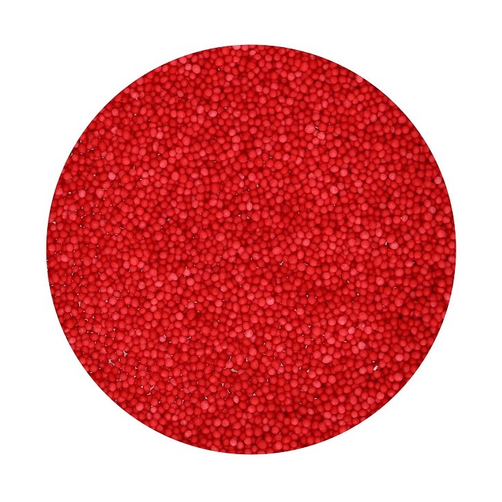 FunCakes Rote Nonpareille Zuckerperlen - F51540