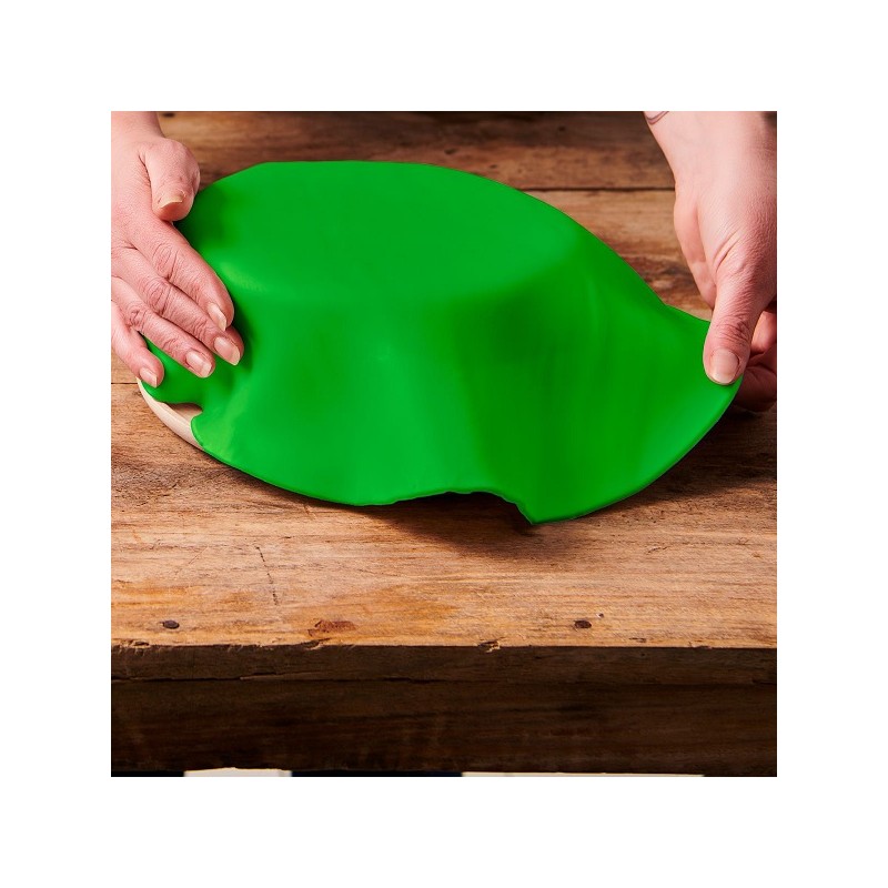 Fun Cakes Ready Rolled Fondant Disc Spring Green, 430g