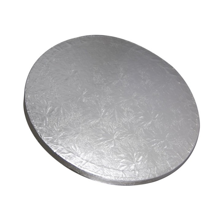 12 mm Silver Round Cake Drum Ø 45 cm