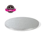 12mm Round Cake Board Silver, 45cm